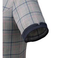 フォーク nuovo オーバーブラウス ネイビー 15号 FB71350-7（直送品）