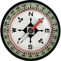 クツワ 防水方針磁石 DC123（直送品）