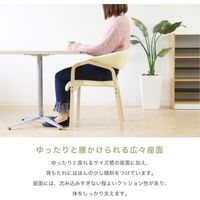 【要組立品】Netforce ネットフォース 介護椅子 カミーナ 組立品 PVCレザー×グリーン 4脚セット（直送品）