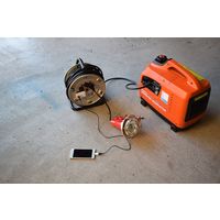 パオック エンジン発電機 900W a21737（直送品）