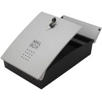 ハイロジック 堺トレード メールボックス・ポスト シルバー 安心の鍵付き SHPB05A-SB 1個 00060707-001