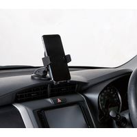 エレコム 車載アクセサリー/スマホスタンド/ワンタッチホルダー/ゲル吸盤タイプ/ブラック P-CARS10BK 1個