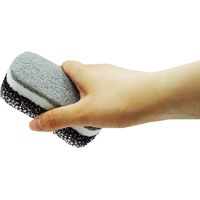 オーエ キッチンスポンジ スマートホーム トリプルスポンジ ブラック 51207 20個（直送品）