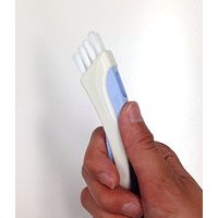 オーエ ランドリーウォッシュ フィットシューズブラシ ブルー 84615 1セット(1個×10)