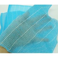 オーエ バス ボディタオル あわゆき ナイロンタオル かため ブルー 61365 1セット(10個)（直送品）