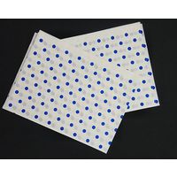 中川製袋化工 水玉フロシキ 900角 アサギ H066050 500枚（10×50）（直送品）