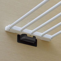 【突っ張り棚】アイリスオーヤマ 伸縮棚 幅75～120×奥行26cm 最大耐荷重30kg 突っ張り棒 ホワイト H-J-NST75 １本