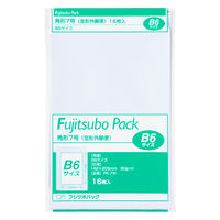 マルアイ クラフト封筒 藤壺パック 角7 80G ホワイト PK-7W 10袋(160枚:16枚入×10)