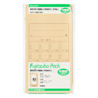 マルアイ クラフト封筒 藤壷パック 角8 月謝袋 4月始まり PK-ケ18 10袋(200枚:20枚入×10)