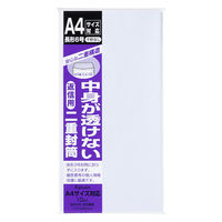 マルアイ 二重封筒 長6 郵便枠なし フ-72 10袋(100枚:10枚入×10)