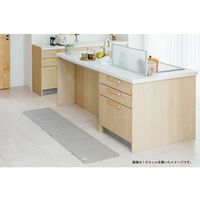山崎産業 NEWクラスタイル キッチンマット45×150 アイボリー 4903180188529 1箱（1枚入）（直送品）
