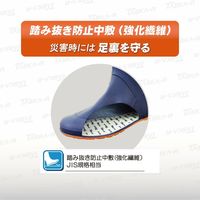 福山ゴム工業 TSK-1 タスカール ネイビーS S 1足