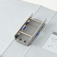 ライオン事務器 パイプ式F両開き環境No.753RK(LH) 11265 1冊