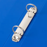 ライオン事務器 リングファイル RFー223M ブルー 12166 1セット(3冊)