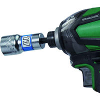 ロブテックス 電ドルソケット”ストロック”　ショートソケット　6角　対辺12ｍｍ DS12SS 1個