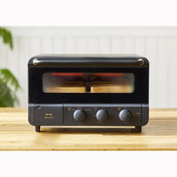 BRUNO スチーム&ベイク トースター(ブラック) BOE067-BK 1台