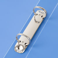 リヒトラブ リングファイル A4S 2穴 藍 収容枚数200枚 F-1207 3冊