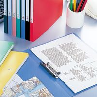 リヒトラブ パンチレスファイルZ式 A4S 橙 120枚収容 F-347-3 1セット(3冊)