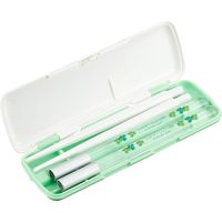 小森樹脂 携帯用 my箸 ラッキークローバー 774772 1セット(3個)（直送品）