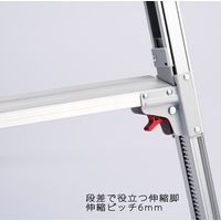 長谷川工業 はしご兼用伸縮脚立 RYZ-09a（直送品）