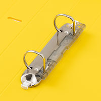 キングジム Dリングファイル<脱・着> A4タテ型 適正収納枚数250枚 黄 687キイ 1セット(2冊)