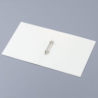 キングジム リングファイルBF A4タテ型 2穴 適正収納枚数140枚 グレー 602BFクレ 5冊