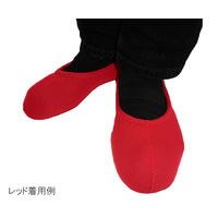 ヘルメット潜水 クロッツ ルームシューズ スタンダード レッド XS HC-008 1足 61-9951-48（直送品）