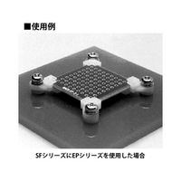 マックエイト プリント板穴なし取付台 SFシリーズ プリント板板厚1.6mm(100個入り) SF1.6 1袋(100個)（直送品）