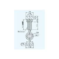 マックエイト パネル用 バナナプラグ用ジャック 赤(10本入) BR-1-Gアカ 1袋(10本) 63-3122-34（直送品）