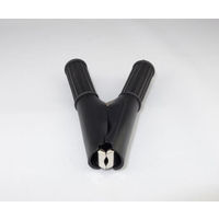 テイシン電機 ヒッポークリップ 黒 鉄 定格30A はんだ付け C-632-B 1個 63-3115-74（直送品）