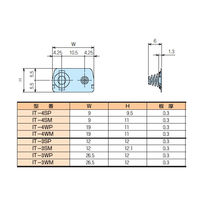 タカチ電機工業 電池端子 IT型 単4 10個入り IT4WM 1袋(10個) 63-3128-24（直送品）