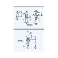 マックエイト 超小型パネルチェック用端子 赤(10個入) PN-6-1アカ 1袋(10個) 63-3122-24（直送品）