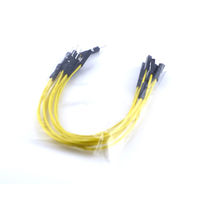 GB ブレッドボード・ジャンパーコード(オスーメス) 15cm 黄 10本入り GB-JPM-10P15-Y 1本(2m)（直送品）