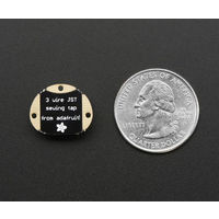 Adafruit Industries Flora Sewable 3ーPin JST Wiring Adapter 2566 1個（直送品）