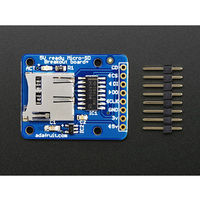Adafruit Industries MicroSD ブレイクアウトボード+ 254 1個 63-3077-06（直送品）