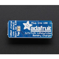 Adafruit Industries USB接続リチウムイオン電池充電器 1304 1個 63-3077-48（直送品）
