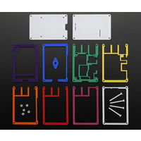 Adafruit Industries Rainbow Pibow ー Enclosure 2084 1個 63-3078-08（直送品）