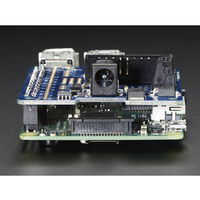 Adafruit Industries RGB Matrix HAT + RTC 2345 1個 63-3078-17（直送品）