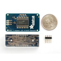 Adafruit Industries 7セグメント4桁ディスプレイ 878 1個 63-3077-18（直送品）
