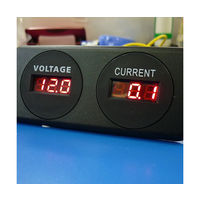 LINKMAN LEDデジタル電流計 赤色表示 A25-1B-RED 1個 63-3113-45（直送品）