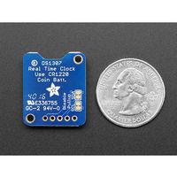 Adafruit Industries DS1307搭載リアルタイムクロックモジュール 3296 1個 63-3112-86（直送品）