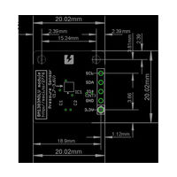 スイッチサイエンス Conta気圧センサモジュール SSCI-027762 1個 63-3117-80（直送品）