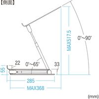 サンワサプライ ノートパソコンスタンド スタンディング対応 アルミ製 CR-39 1台（直送品）