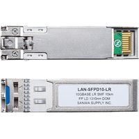 サンワサプライ SFP+ mini GBICポート 10Gigabit用コンバータ LCコネクタ LAN-SFPD10-LR（直送品）