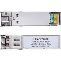 サンワサプライ SFP mini GBICポート Gigabit用コンバータ SRコネクタ LAN-SFPD-SX（直送品）