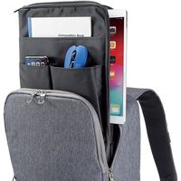 サンワサプライ バッグインバッグ 整理収納 縦型 バックパック、リュック用 IN-GHBB1BK（直送品）