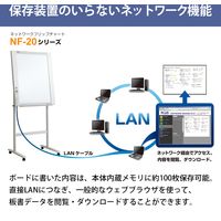 プラス NF-20シリーズ ネットワークフリップチャート カラーレーザープリンタセット 幅830×奥行674×高さ1850mm NF-20CL 1台（直送品）