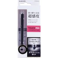タッチペン スタイラスペン 超感度 スタンダードタイプ ブラック P-TPC02BK エレコム 1個（直送品）