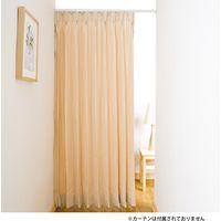 フルネス ツッパリ式ワンロックカーテンレール フィットワン ホワイト 0.7m用 I2001 1本