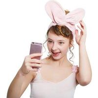 コジット USAMIMI ドライヘアターバン ピンク 4969133928307 1セット(4個)（直送品）